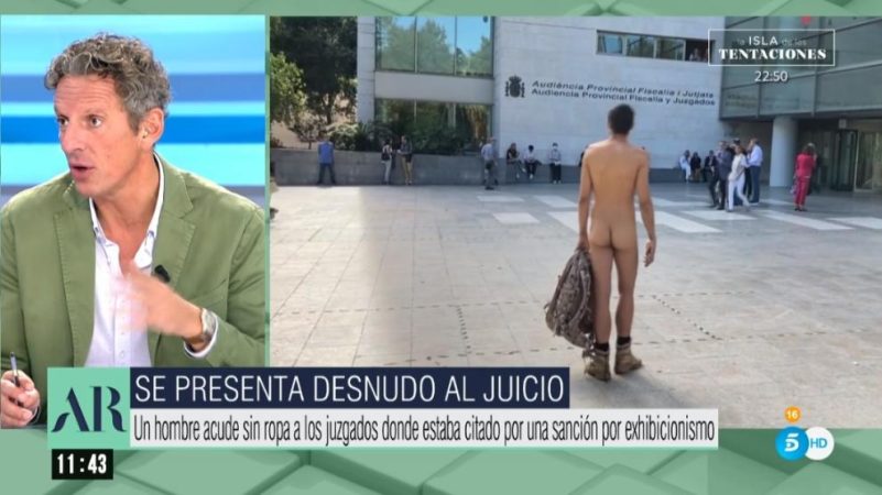 La audiencia, sorprendida por el comentario de Joaquín Prat sobre el primer gimnasio nudista