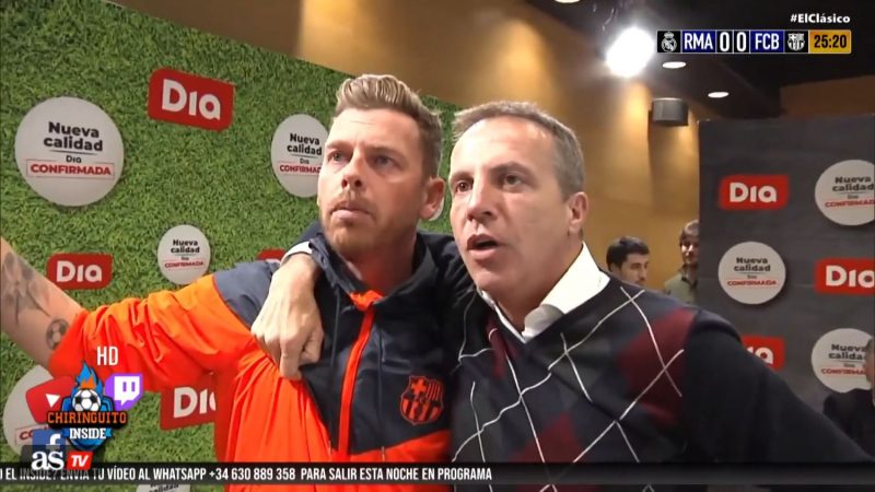 Jota Jordi y Cristóbal Soria en El Chiringuito Inside