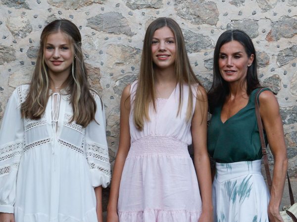 Leonor, Sofía y la reina Letizia