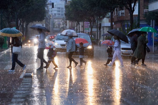Lluvias en la mitad norte
