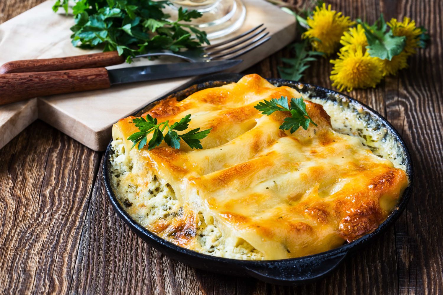 Canelones fríos de verano, fáciles y rápidos
