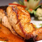 Carne marinada a la cerveza hecha a la parrilla con sus propios jugos