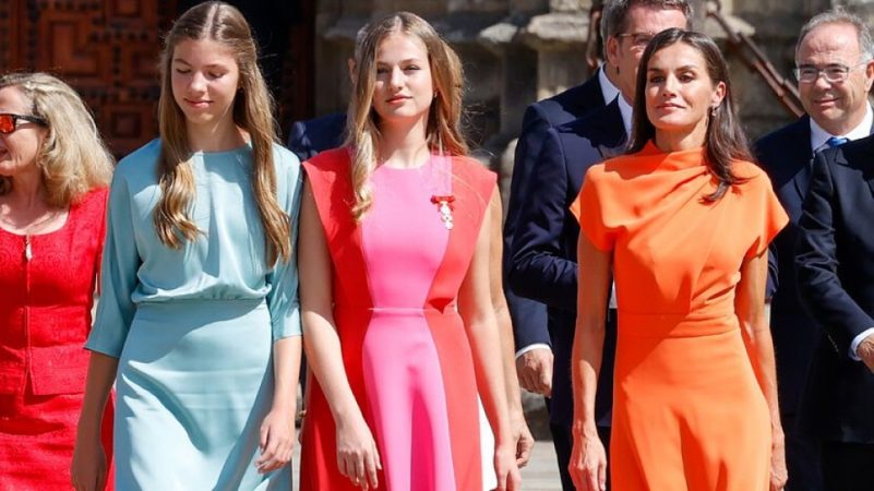 Leonor será la madrina de la confirmación de su hermana