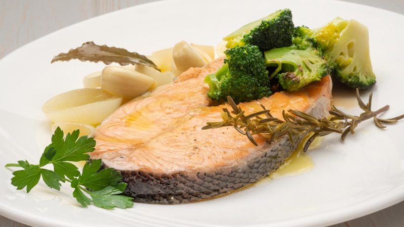 Salmón en escabeche