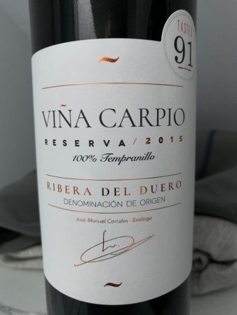 Viña Carpio Reserva 2015