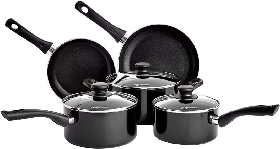 amazon juego basico cocina piezas sartenes cacerola cazuela