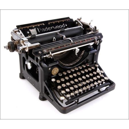 antigua maquina de escribir underwood 11 espanola en excelente estado usa 1925 Merca2.es