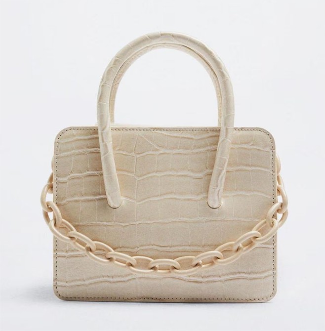 bolso estilo tote natural parfois el corte ingles