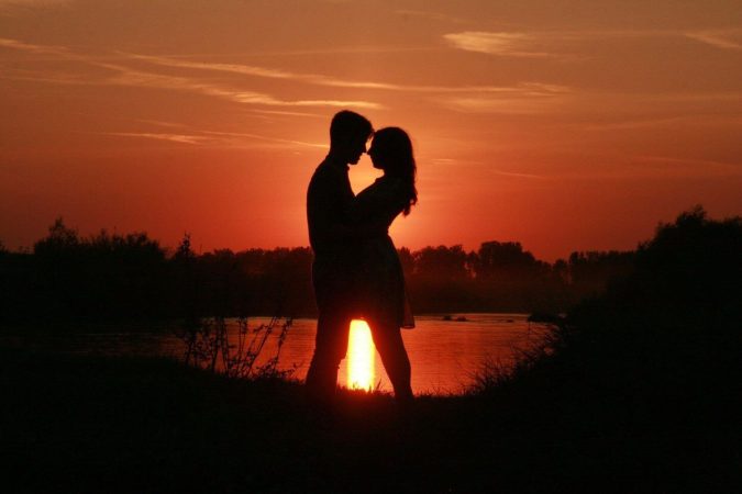 pareja romántica