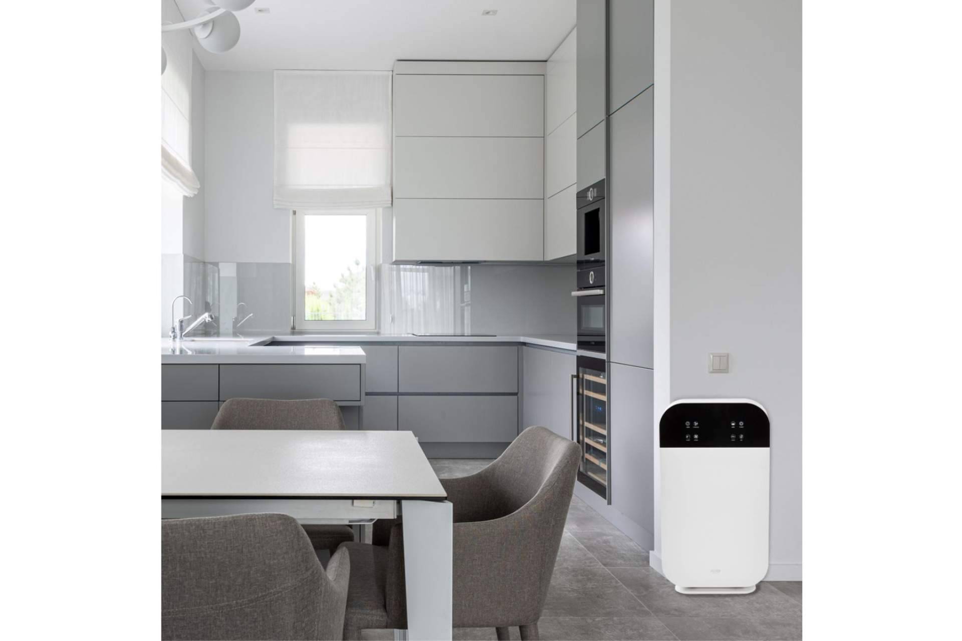 El purificador de aire AIR8 TECH evita que el hogar esté lleno de contaminantes