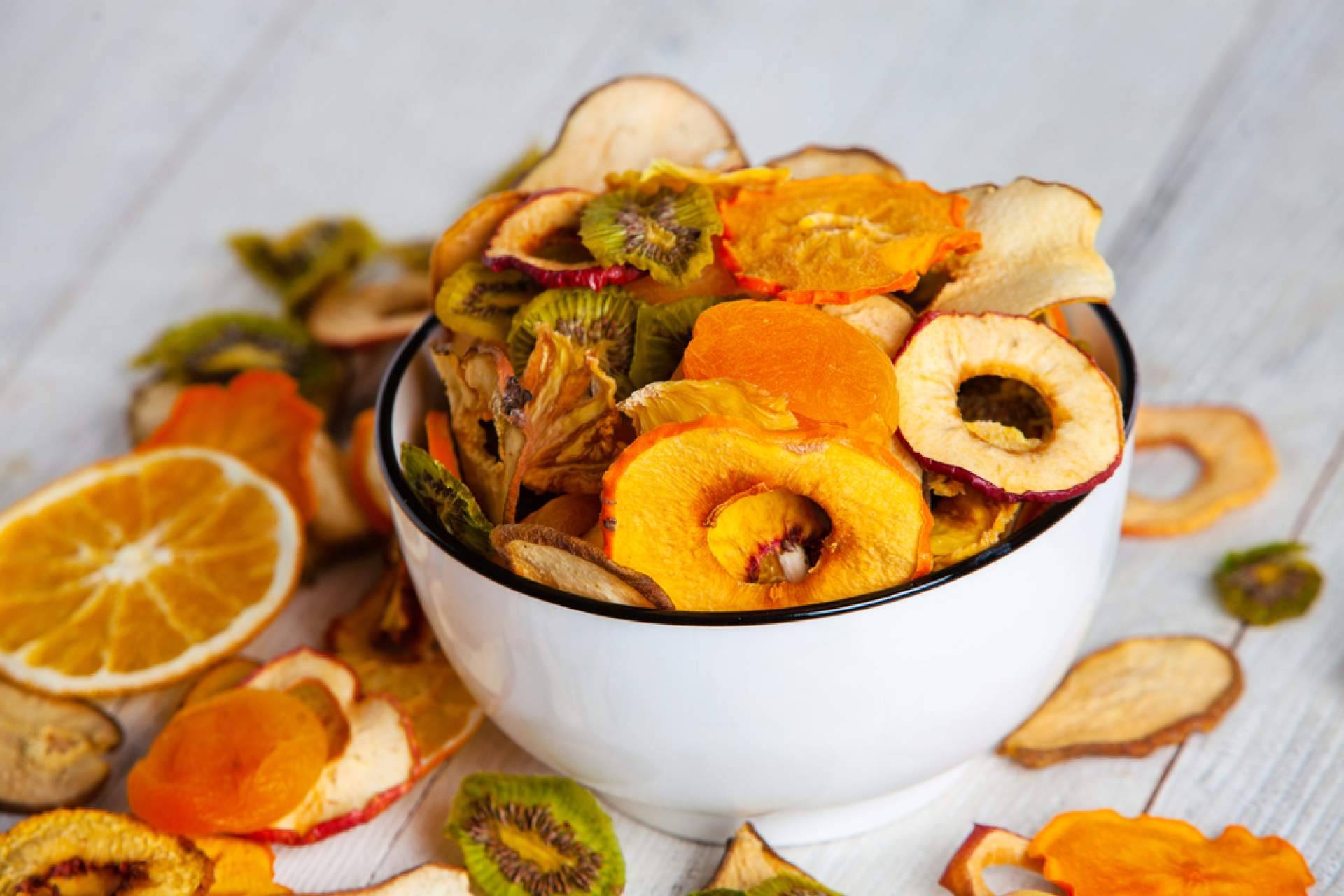 El consumo de fruta deshidratada para mantener una alimentación saludable