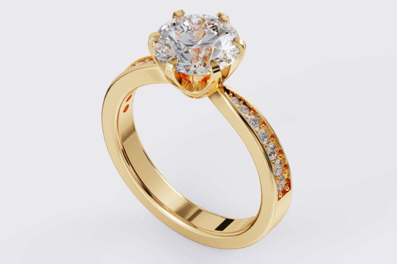 Diseñar un anillo de compromiso personalizado con FARO
