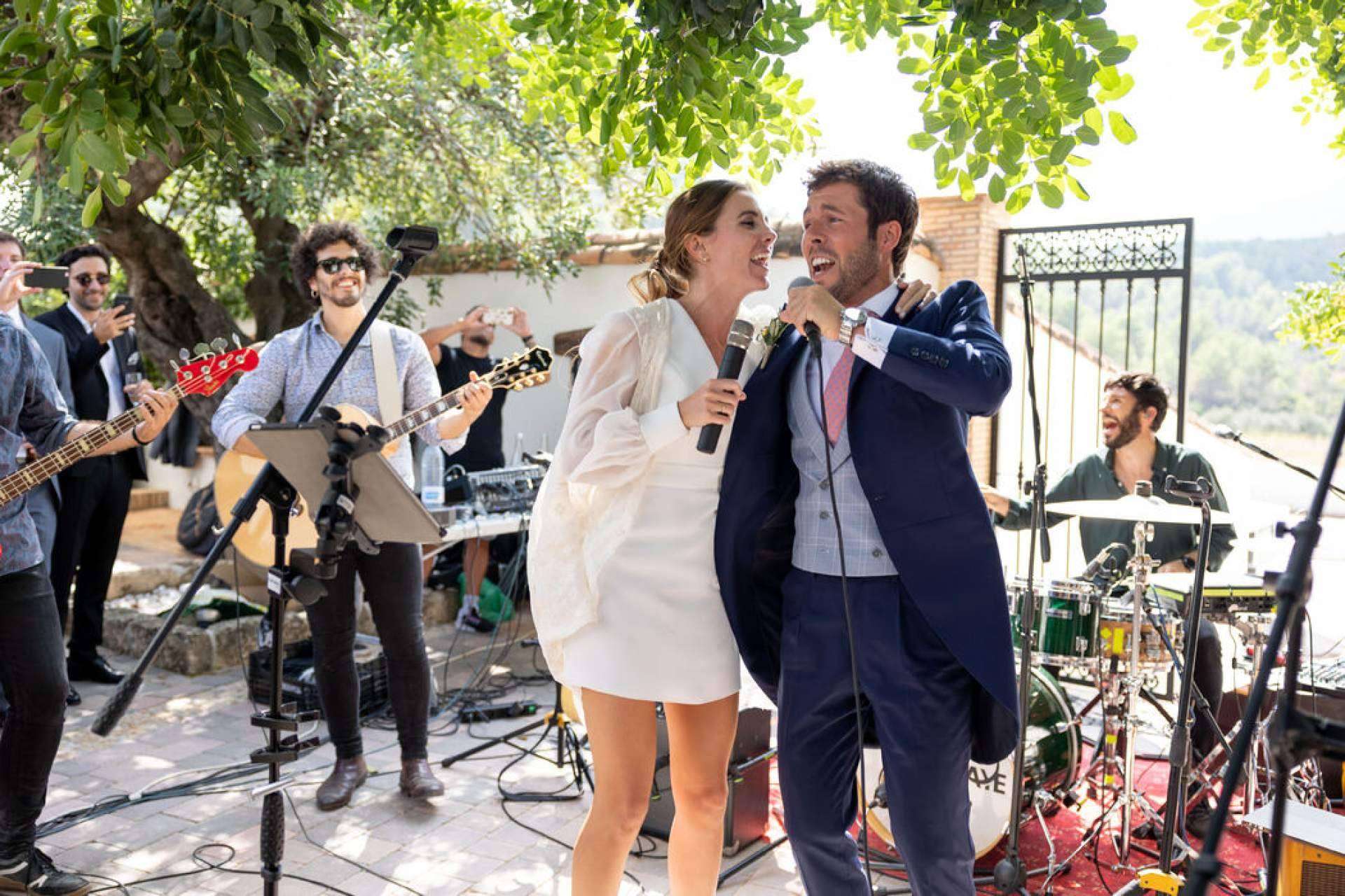 La música en vivo es una tendencia para las bodas 2023
