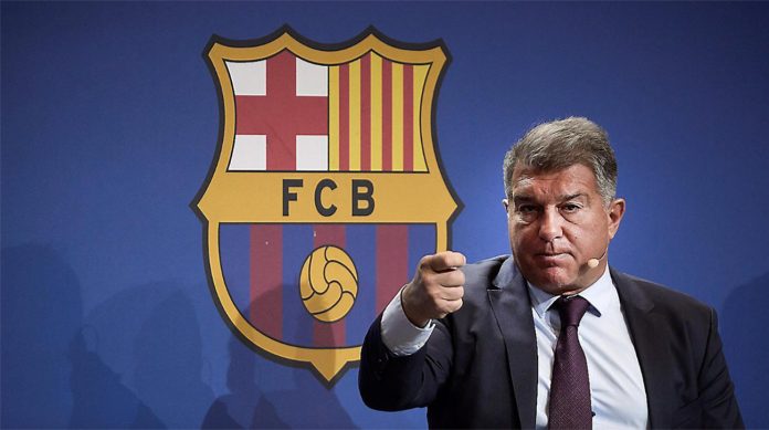 Joan Laporta, presidente del Barça