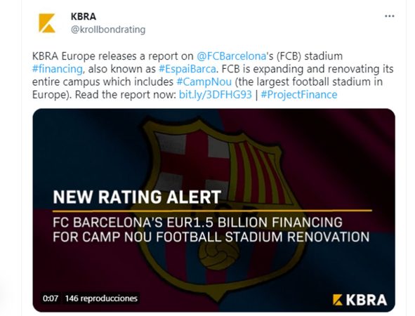 El rastro del rating del Espai Barça aún persiste en Internet pese a la maniobra de Laporta