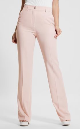 pantalón de traje rosa