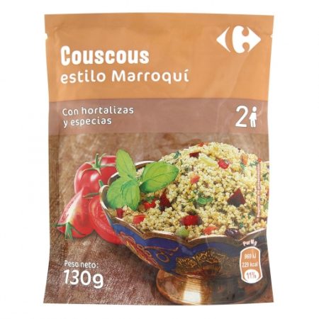 Cuscús con especias