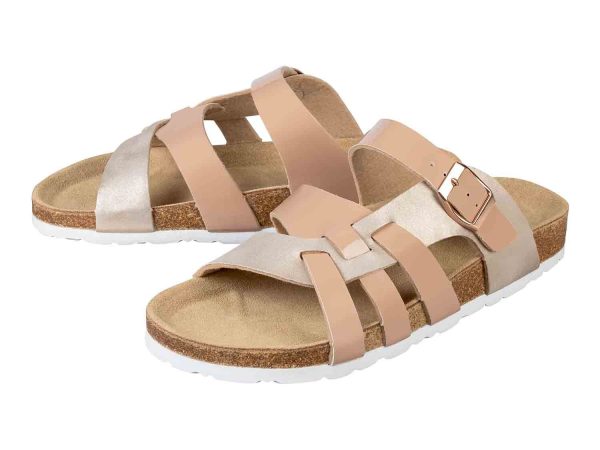 Sandalias oro bronce de Lidl