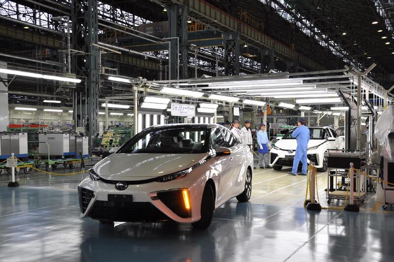 Todas las grandes marcas japonesas, salvo Suzuki, incrementaron su producción en marzo