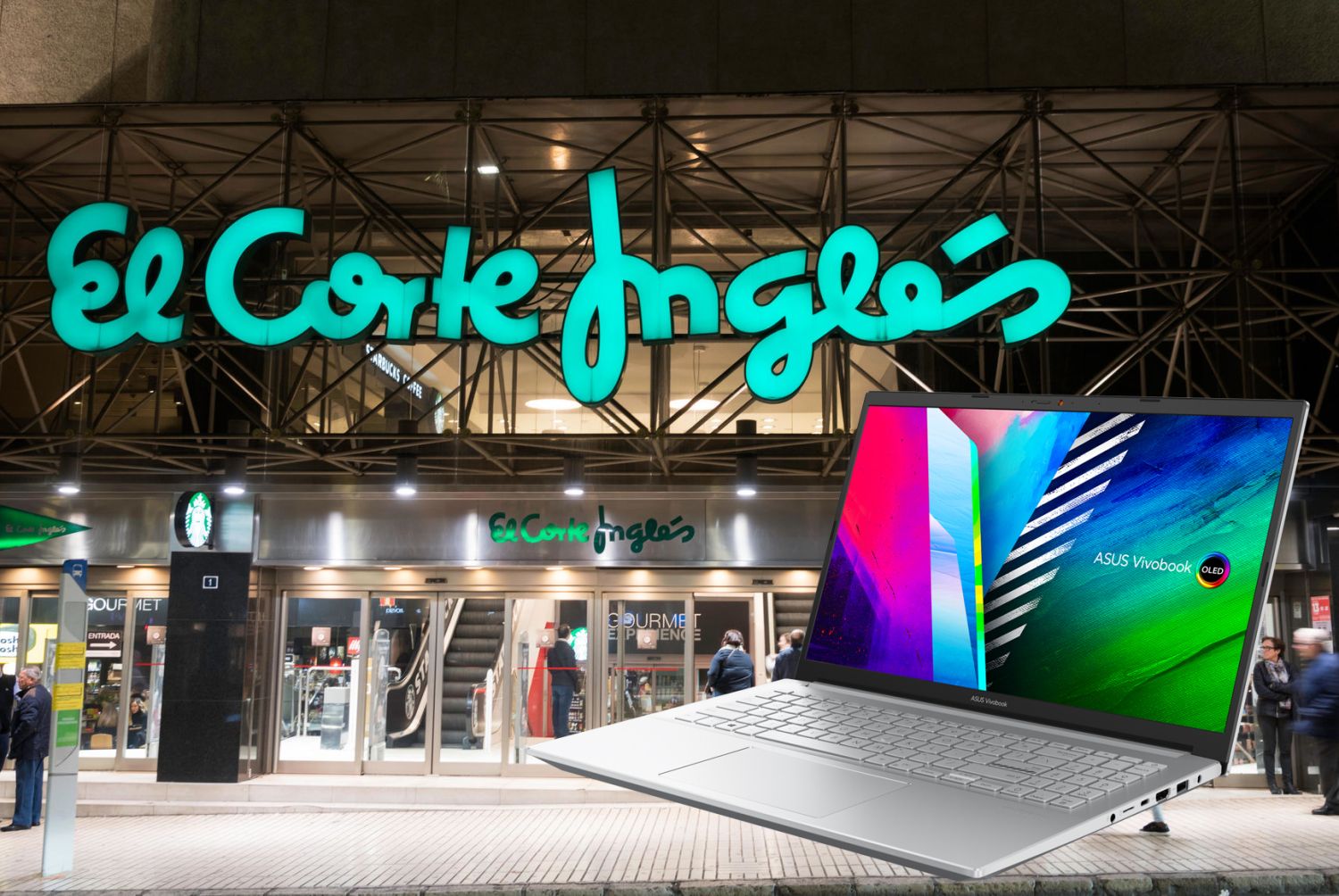 El Corte Inglés rebaja 300 euros este increíble portátil barato de lujo