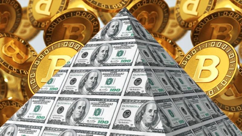 Estafa piramidal con criptomonedas