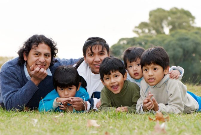 Familia de inmigrantes