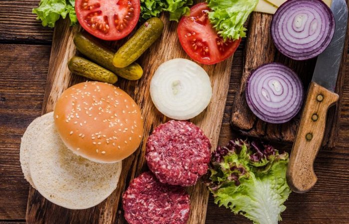 Ingredientes para hamburguesas
