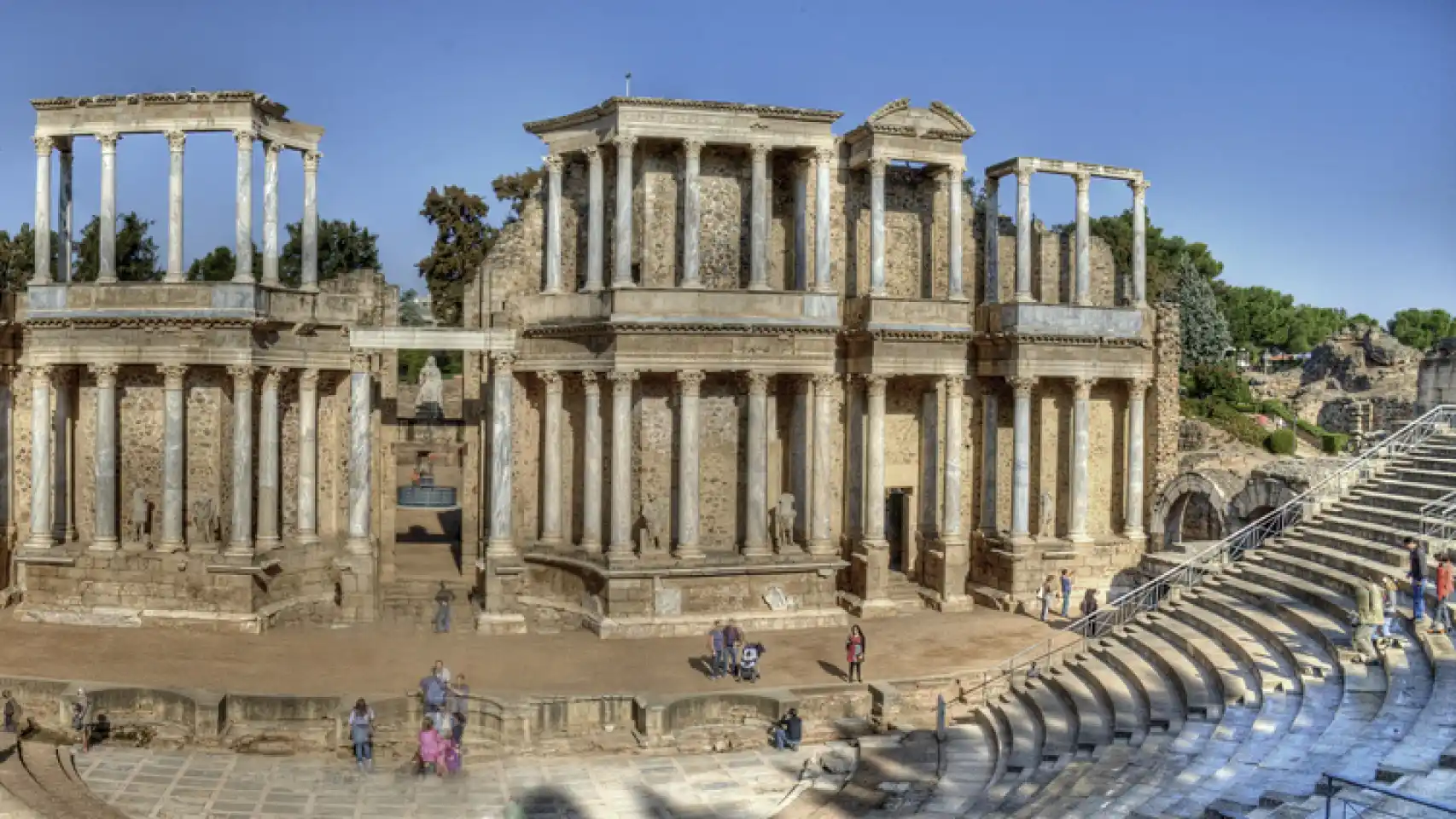 La conservación de las ruinas romanas en Mérida