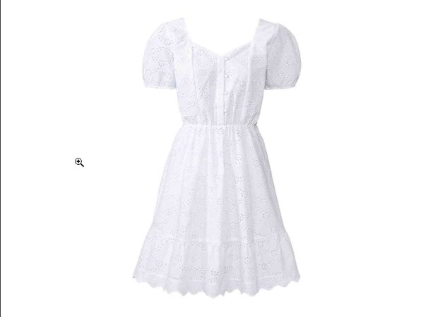 Lidl estrena vestido blanco por menos de 15 euros para arrasar en primavera 4 Merca2.es El diseño es muy versátil