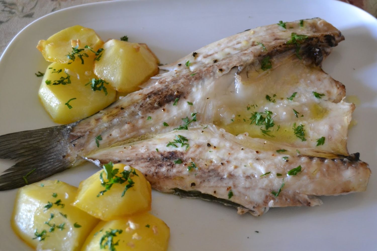 Pedro Subijana: Lubina al horno con jugo de callos de bacalao, la simplicidad de la cocina vasca
