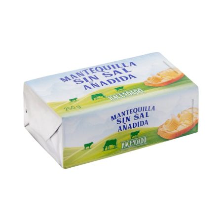Mantequilla sin sal Hacendado