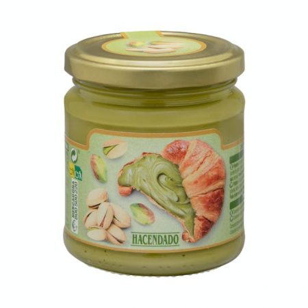 Crema de pistacho Hacendado de Mercadona