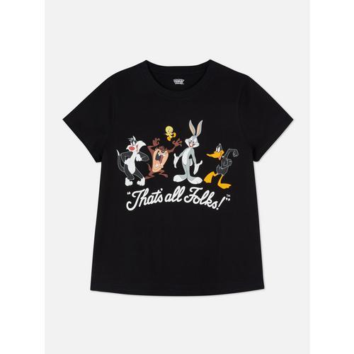 Primark Camiseta con estampado grafico de personajes de Looney Tunes Merca2.es