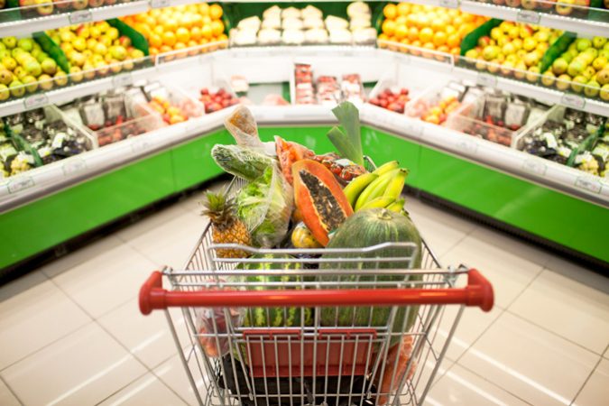 Alimentos de una cadena de distribución