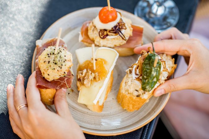 Tapas en Madrid.