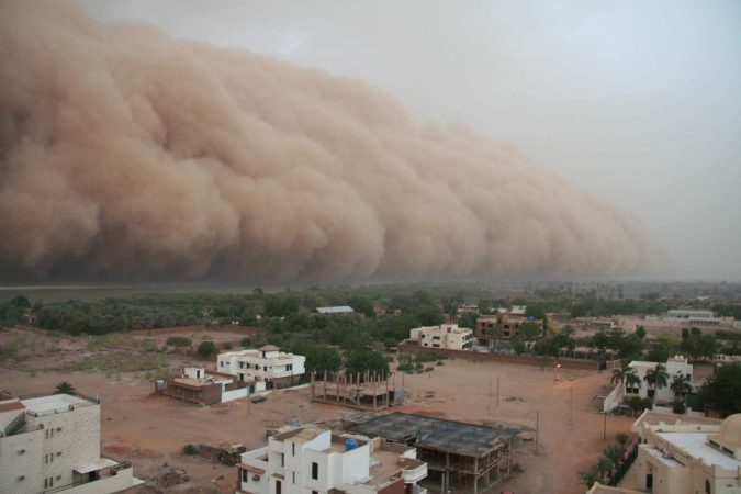 Tormenta de polvo sahariano Merca2.es