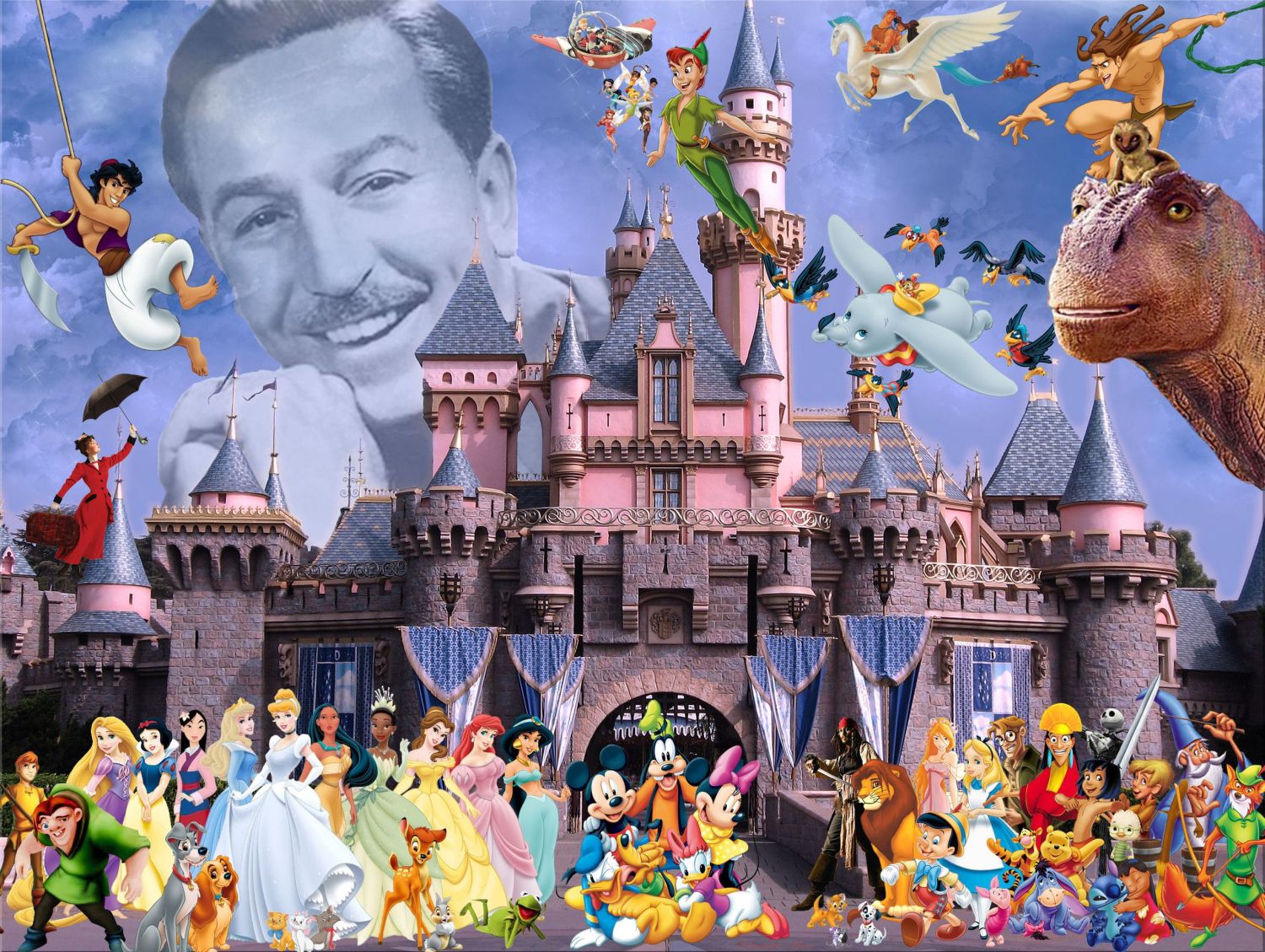 Los homenajes a Walt Disney