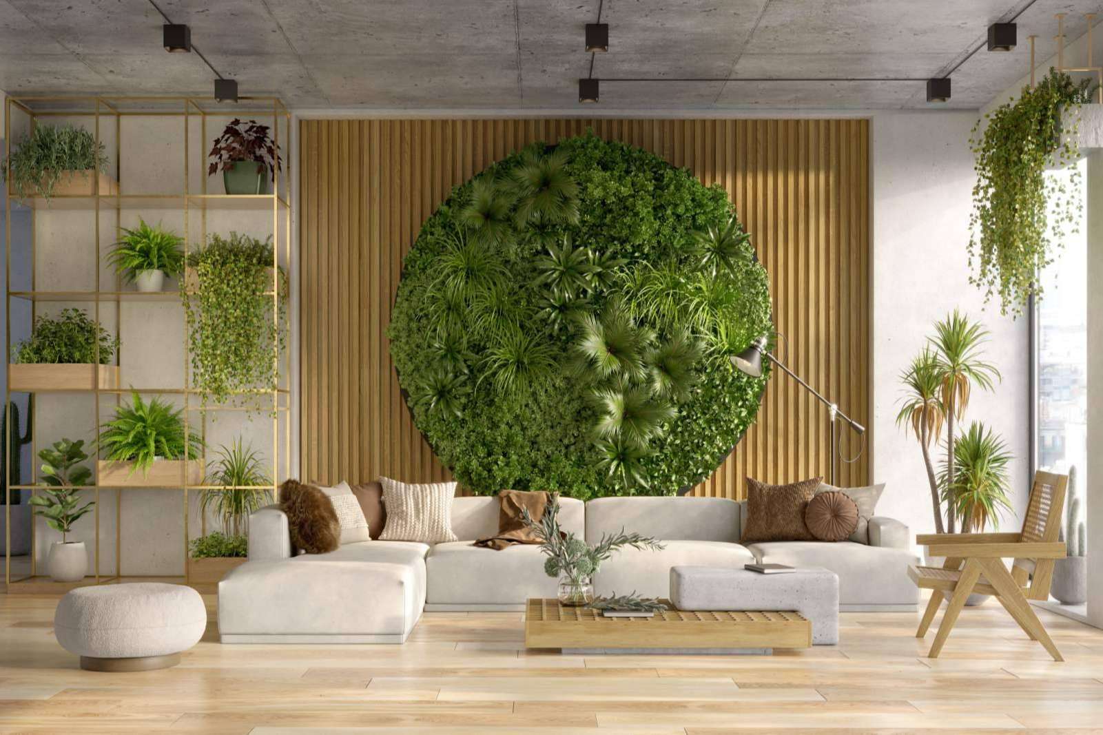 Transformar un hogar con estilo es posible comprando el jardín vertical sintético de JardínVertical.es