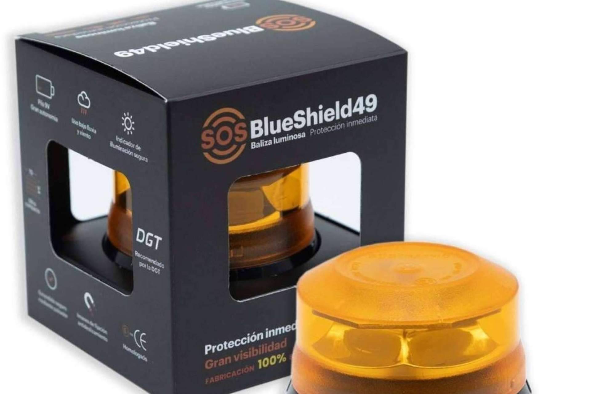 SOSBlueshield49 presenta la baliza de emergencia, un dispositivo LED luminoso homologado por la DGT que proporciona una solución de visibilidad potente e innovadora