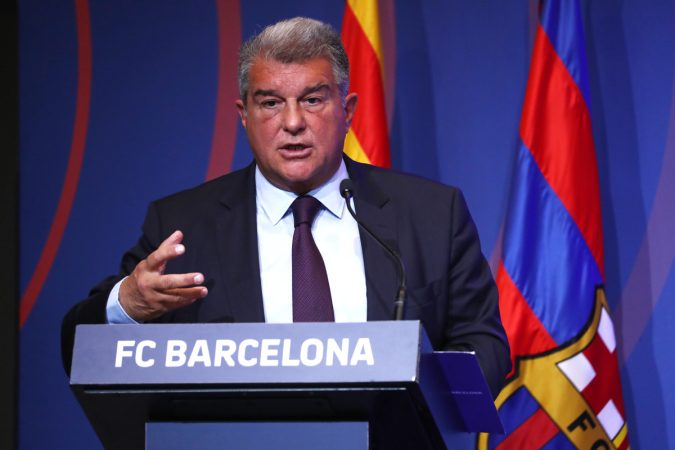 Joan Laporta, presidente del FC Barcelona, da sus explicaciones sobre el caso Negreira