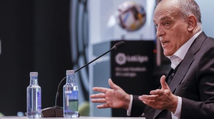 Javier Tebas: “No queremos el control de los árbitros, ni hemos pedido que se les rebaje el sueldo”