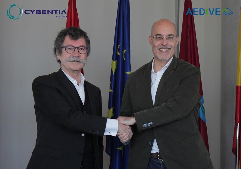 Aedive y Grupo Cybentia colaborarán en impulsar la ciberseguridad en la movilidad eléctrica en España