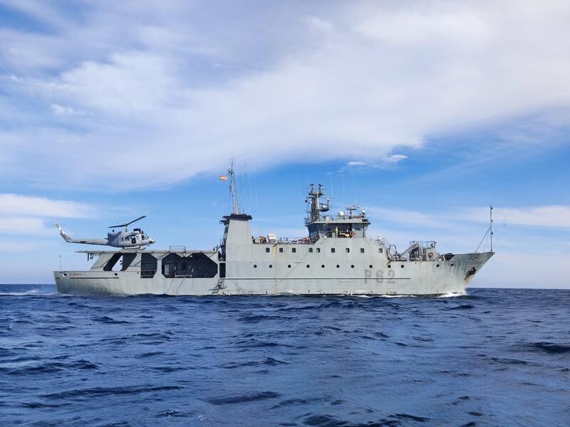 ‘Alborán’ participa en la campaña internacional de vigilancia de pesca para controlar especies reguladas