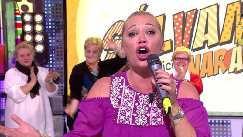 La colaboradora de Sálvame ‘invitada’ a actuar en la preparty de Eurovisión 40 Merca2.es Belén Esteban cantando