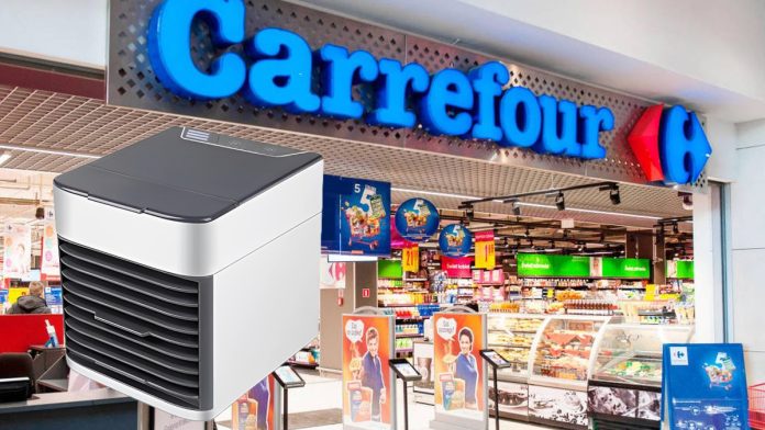 Carrefour presenta un mini aire acondicionado sin instalación y portátil por tan sólo 23 euros