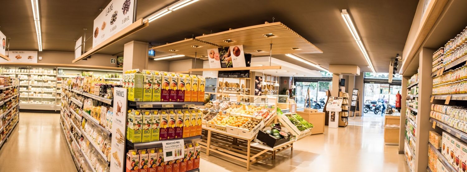 Los supermercados ecológicos caen en picado