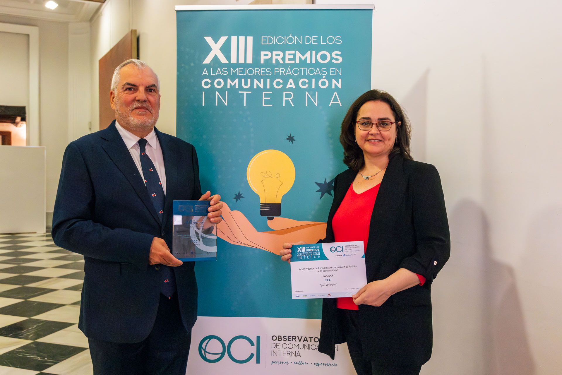 FCC recibe el premio a la mejor prctica de comunicacin interna por su proyecto You diversity Merca2.es
