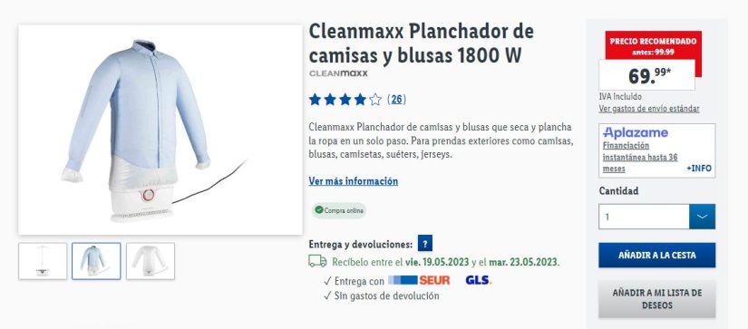 ¿Quieres ganar tiempo de planchado?