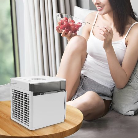 Carrefour presenta un mini aire acondicionado sin instalación y portátil por tan sólo 23 euros 7 Merca2.es Mini aire acondicionado portátil