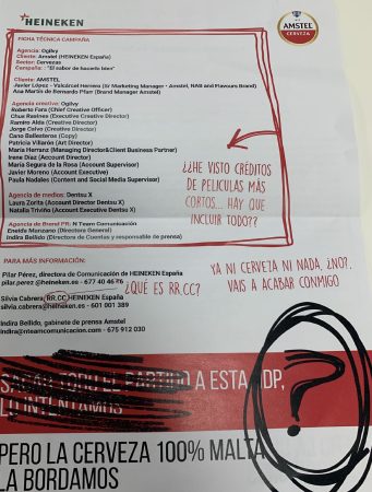 Amstel reivindica lo bien que se le da la cerveza 1 Merca2.es Nota prensa Amstel